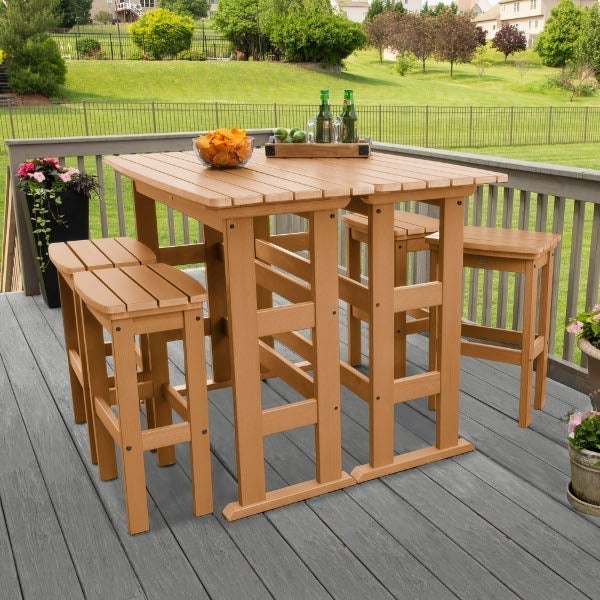 Lehigh 6pc Bar Height Balcony Set Conversation Set