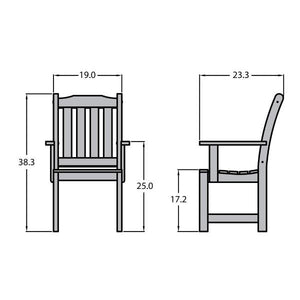 Lehigh 7pc Rectangular Outdoor Dining Set Dining Set