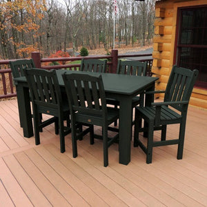 Lehigh 7pc Rectangular Outdoor Dining Set Dining Set