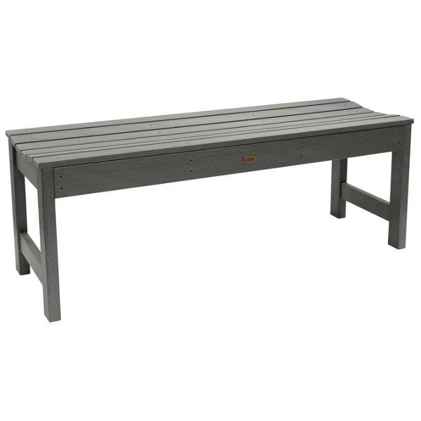 Lehigh Backless Synthetic Wood Picnic Bench Picnic Bench