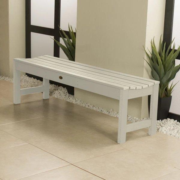 Lehigh Backless Synthetic Wood Picnic Bench Picnic Bench