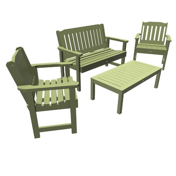 Lehigh Garden Conversation Set Conversation Set Dried Sage