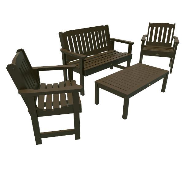 Lehigh Garden Conversation Set Conversation Set Weathered Acorn