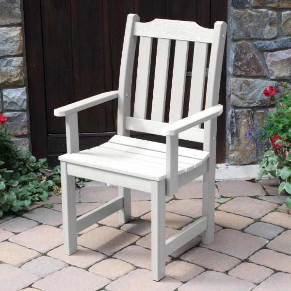 Lehigh Recycled Plastic Outdoor Dining Armchair Dining Chair