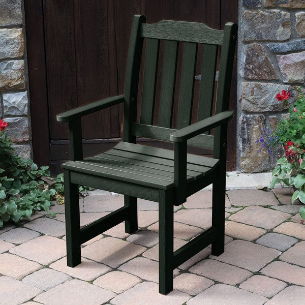 Lehigh Recycled Plastic Outdoor Dining Armchair Dining Chair