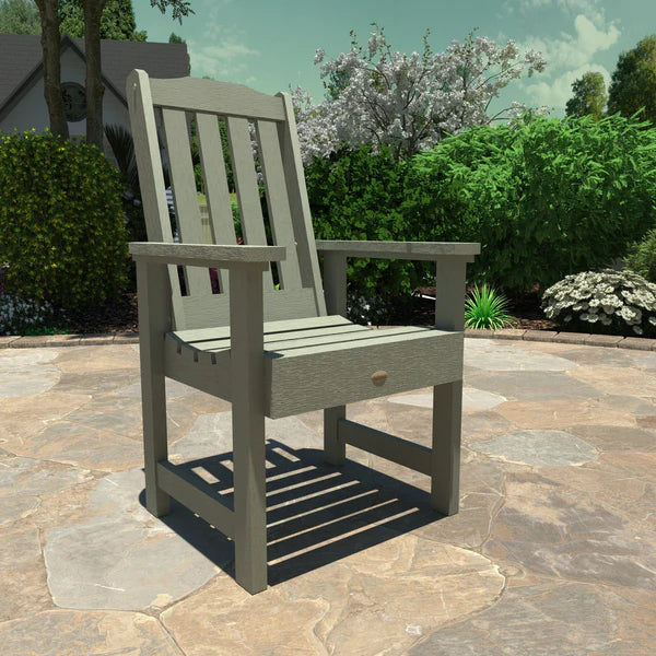 Lehigh Recycled Plastic Outdoor Dining Armchair Dining Chair