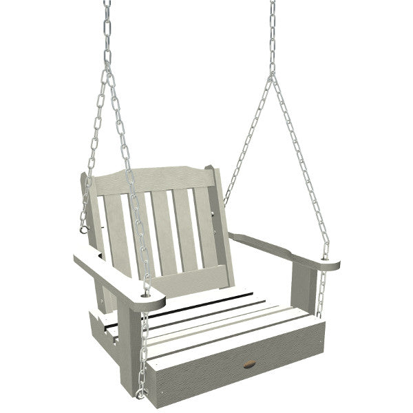 Lehigh Single Seat Swing Seat Swing White