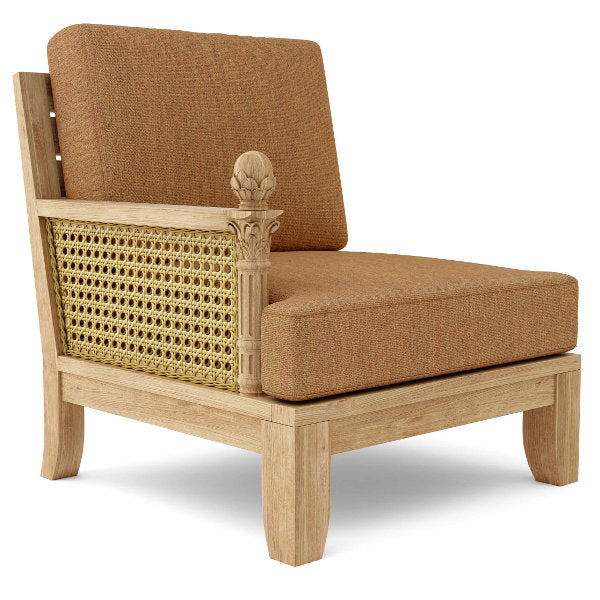 Luxe Deep Seating Right Modular Outdoor Chair