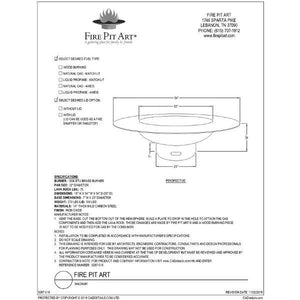 Magnum Fire Pit - The Charming Bench CompanyMagnum Fire Pit