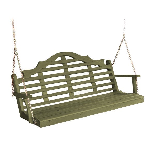 Marlboro Red Cedar Furniture Porch Swing Porch Swing