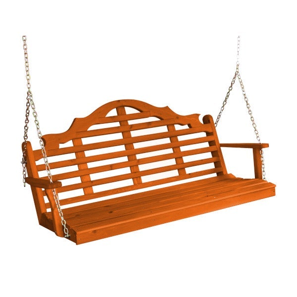 Marlboro Red Cedar Furniture Porch Swing Porch Swing