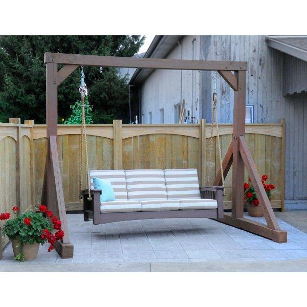 Mission Sofa Rope Swing Porch Swing