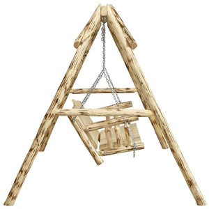 Montana Lawn Swing with "A" Frame Porch Swing