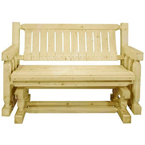 Montana Woodworks Homestead Collection Glider Gliders Clear Exterior Finish