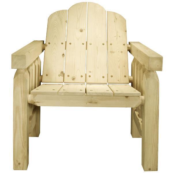 Montana Woodworks Homestead Deck Chair Outdoor Chairs Clear Exterior Finish