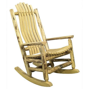 Montana Woodworks Montana Adult Log Rocker Chair Rocker Chair