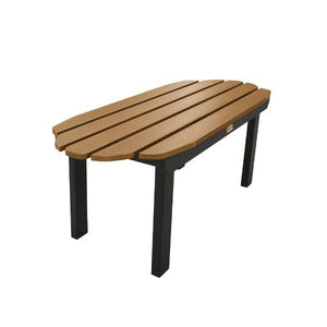 Mountain Bluff The Essential Conversation Table Outdoor Tables Caribou (Black/Tan)