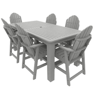 Muskoka 7pc 42x84 Counter Dining Set Dining Set Coastal Teak