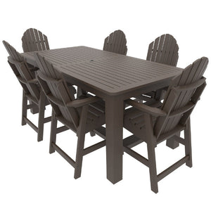 Muskoka 7pc 42x84 Counter Dining Set Dining Set Weathered Acorn