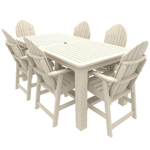 Muskoka 7pc 42x84 Counter Dining Set Dining Set Whitewash