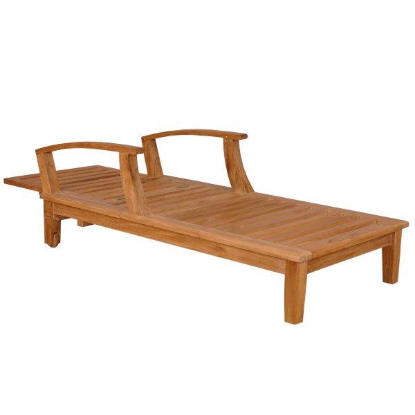 New Brianna Sun Lounger with Arm Lounge Chair