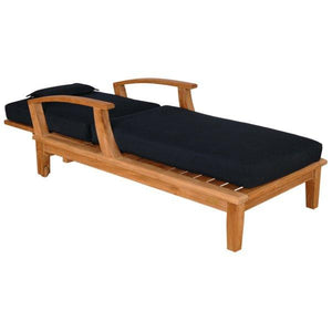 New Brianna Sun Lounger with Arm Lounge Chair