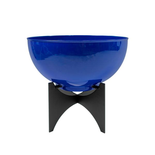 Normal Planters with Steel Patina Bowls Patina Bowls Planter II / French Blue