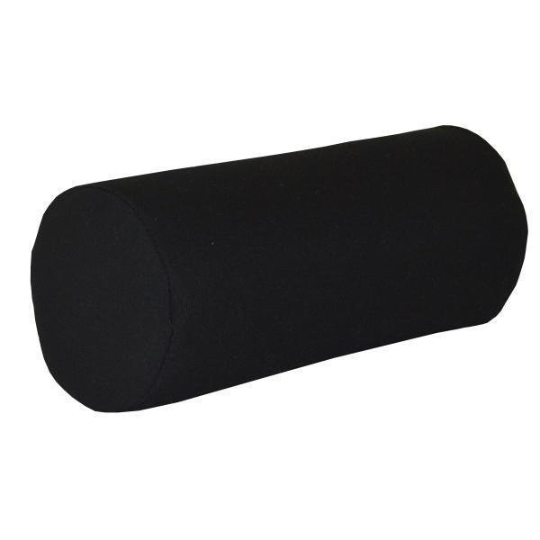 Outdoor Bolster Pillow Cushions &amp; Pillows 7"X18" / Black / outdoor bolster pillows