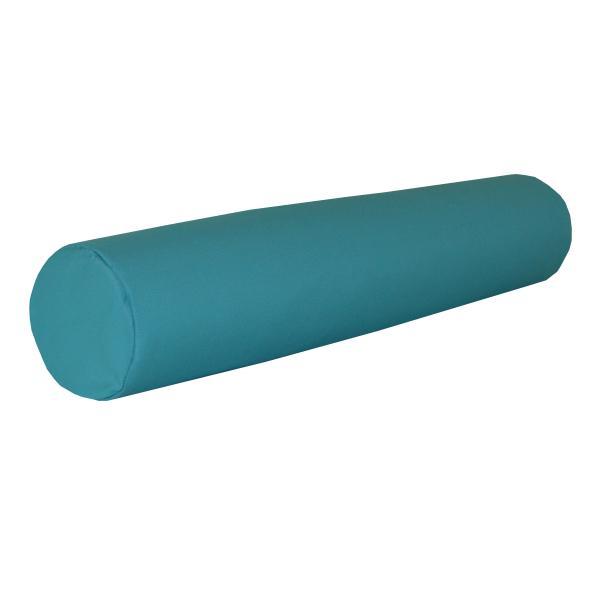 Outdoor Bolster Pillow Cushions &amp; Pillows 7"X36" / Aqua / outdoor bolster pillows