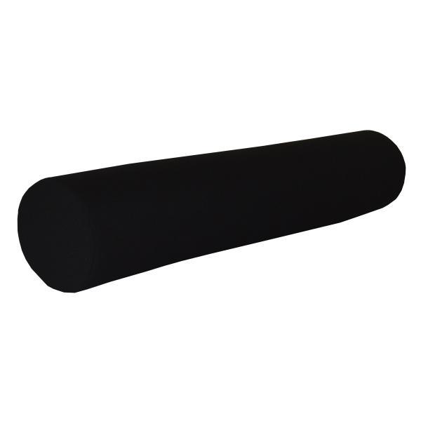 Outdoor Bolster Pillow Cushions &amp; Pillows 7"X36" / Black / outdoor bolster pillows