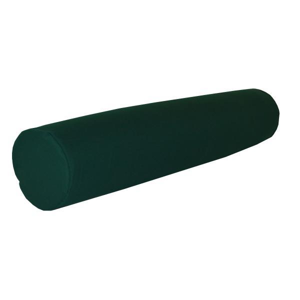 Outdoor Bolster Pillow Cushions &amp; Pillows 7"X36" / Forest Green / outdoor bolster pillows