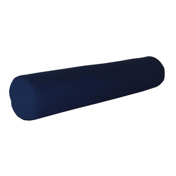 Outdoor Bolster Pillow Cushions &amp; Pillows 7"X36" / Navy Blue / outdoor bolster pillows