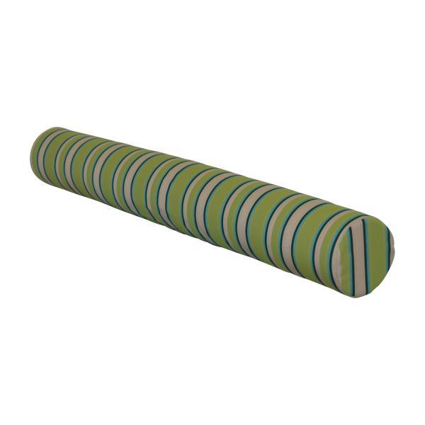 Outdoor Bolster Pillow Cushions &amp; Pillows 7"X52" / Lime Stripe