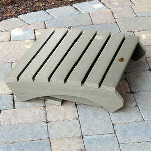 Outdoor Folding Adirondack Ottoman Ottoman