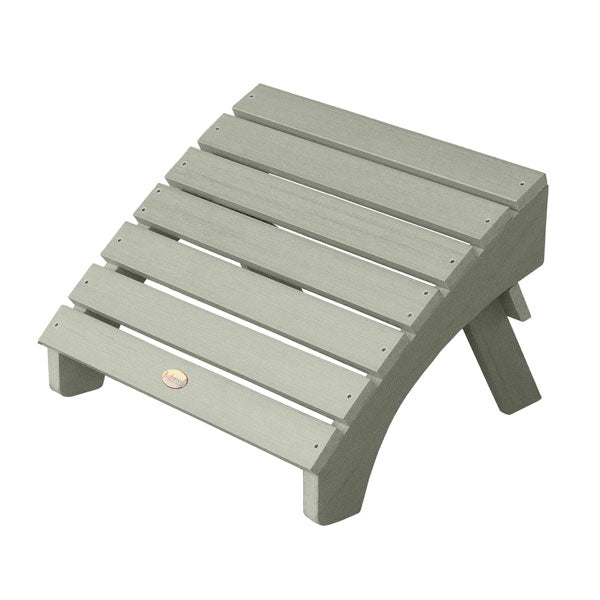 Outdoor Folding Adirondack Ottoman Ottoman Eucalyptus