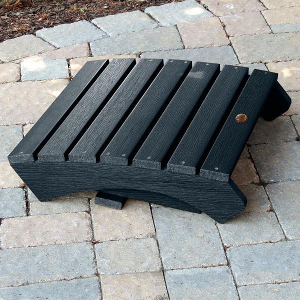 Outdoor Folding Adirondack Ottoman Patio Chair