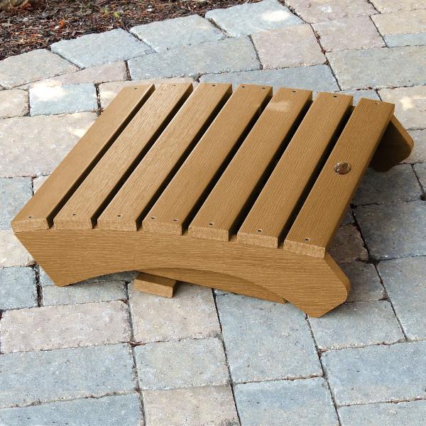 Outdoor Folding Adirondack Ottoman Patio Chair