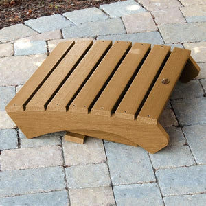 Outdoor Folding Adirondack Ottoman Patio Chair