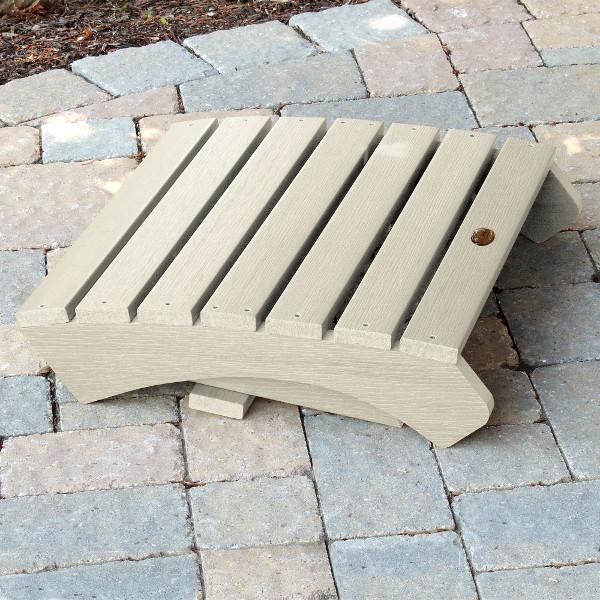 Outdoor Folding Adirondack Ottoman Patio Chair