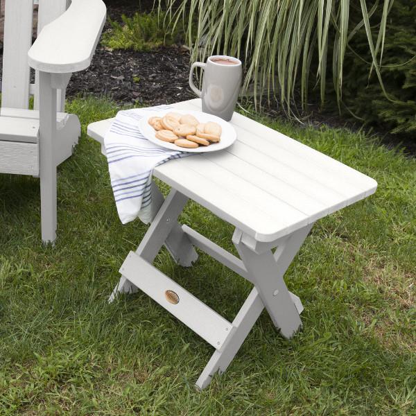 Outdoor Folding Adirondack Side Table Outdoor Table