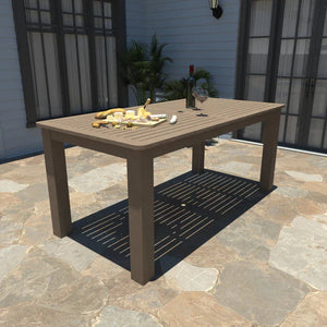Outdoor Rectangular Counter Height Dining Table Dining Table