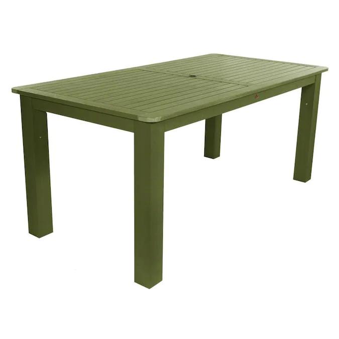 Outdoor Rectangular Counter Height Dining Table Dining Table 42" x 84" / Federal Blue