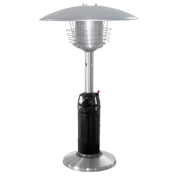 Outdoor Tabletop Patio Heater - Black &amp; Stainless Steel Finish Patio Heater