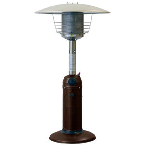 Outdoor Tabletop Patio Heater - Hammered Bronze Finish Patio Heater