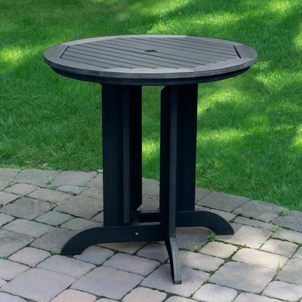 Outdoor Weatherly 3pc Round Counter Height Dining Set Dining Set