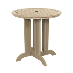 Outdoor Weatherly 3pc Round Counter Height Dining Set Dining Set