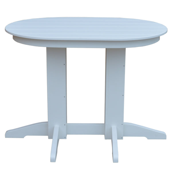 Oval Counter Table Dining Table