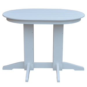 Oval Counter Table Dining Table