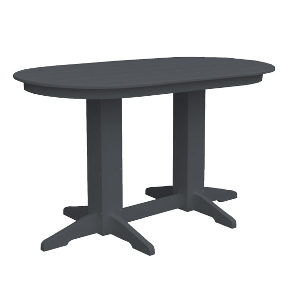 Oval Counter Table Dining Table