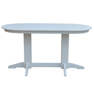 Oval Counter Table Dining Table